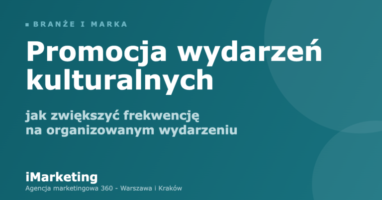 promocja wydarzeń kulturalnych