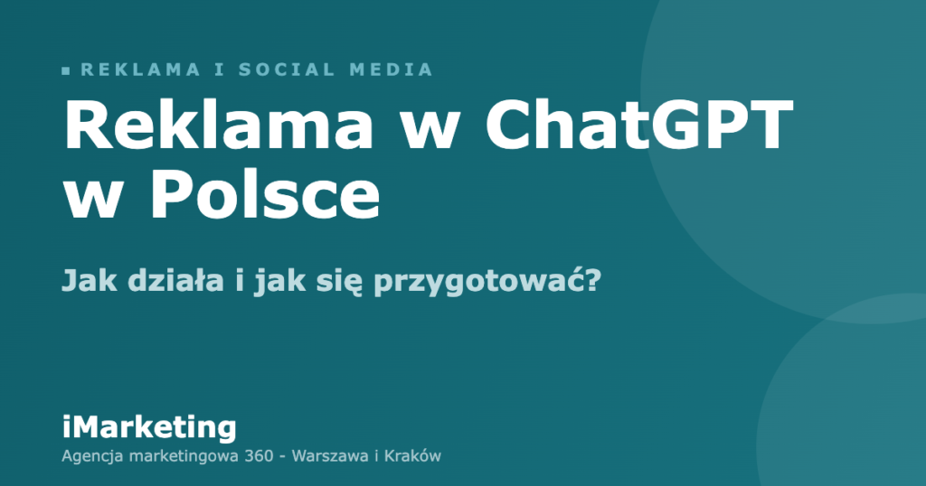 reklama w ChatGPT